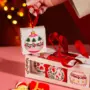 Caixa para Calendário do Advento 8 dias, BOLINHAS DE NATAL, pacote com 5 unidades