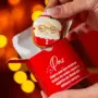 Caixa para Calendário do Advento 8 dias, BOLINHAS DE NATAL, pacote com 5 unidades