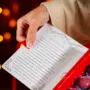 Caixa livro, BOLINHAS DE NATAL, pacote com 10 unidades
