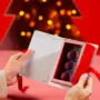 Caixa livro, BOLINHAS DE NATAL, pacote com 10 unidades