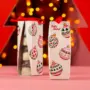 Caixa para pães de mel, BOLINHAS DE NATAL, pacote com 10 unidades