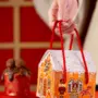 Caixa para mini panetone 100g, CASA DE BISCOITOS, pacote com 10 unidades
