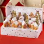 Caixa para Calendário do Advento 15 dias, CASA DE BISCOITOS, pacote com 2 unidades