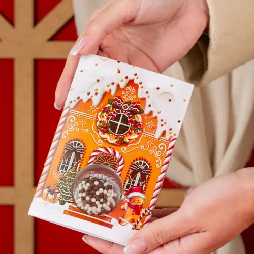 Blister para 1 doce, CASA DE BISCOITOS, pacote com 10 unidades