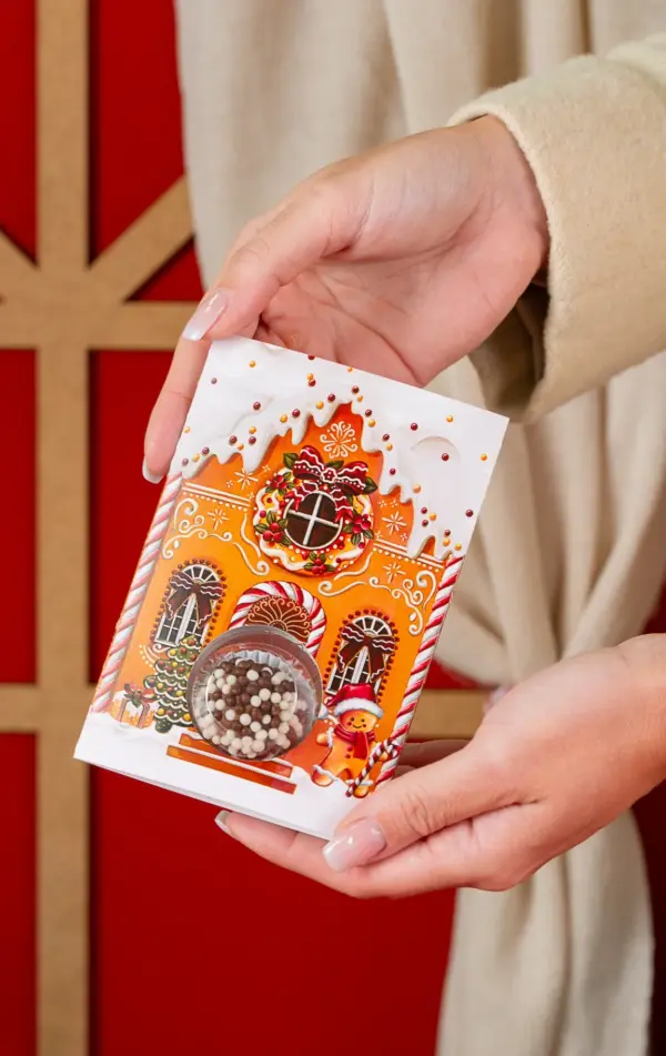 Blister para 1 doce, CASA DE BISCOITOS, pacote com 10 unidades