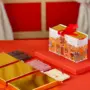 Caixa para trio de barras, CASA DE BISCOITOS, pacote com 10 unidades