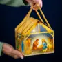 Caixa para Calendário do Advento 8 dias, NASCIMENTO DE JESUS, pacote com 5 unidades