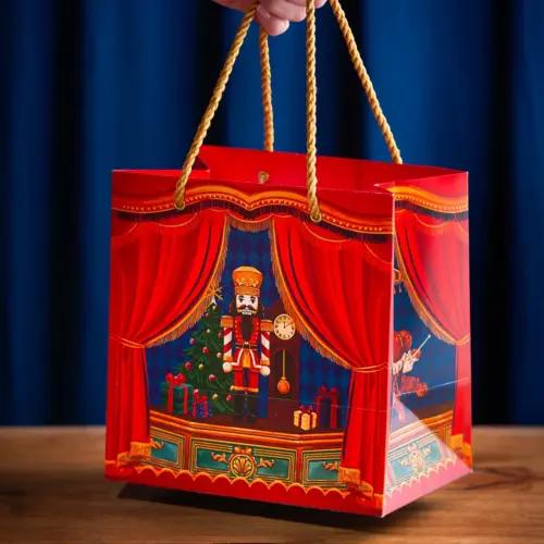 Sacola Pequena, ESPETÁCULO DE NATAL, pacote com 10 unidades