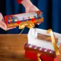 Caixa para 6 doces, ESPETÁCULO DE NATAL, pacote com 10 unidades