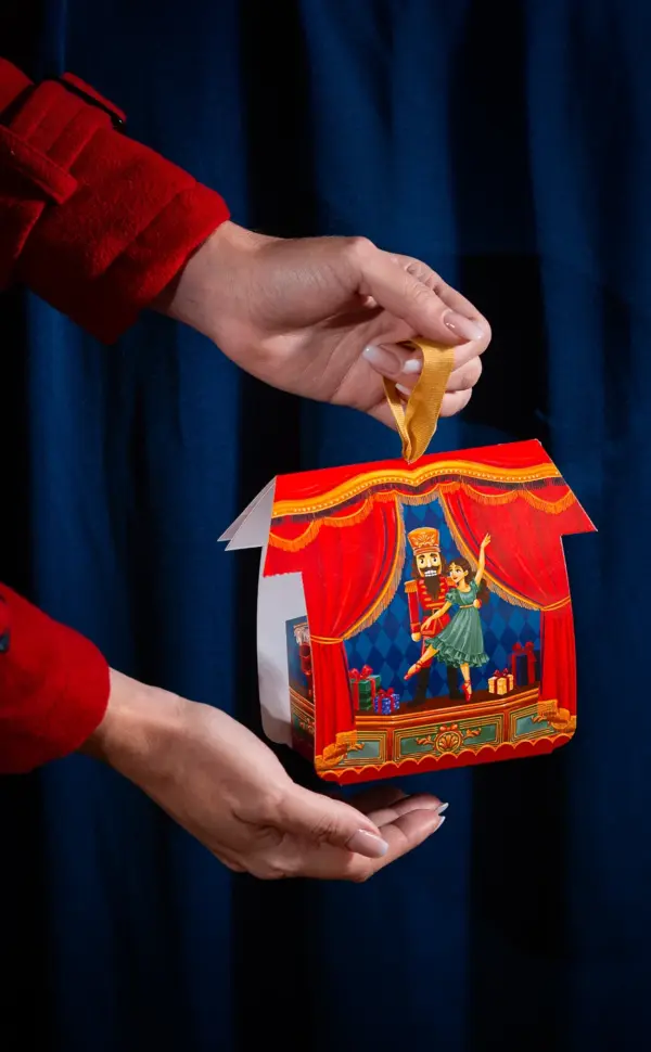 Caixa Casinha, ESPETÁCULO DE NATAL, pacote com 10 unidades