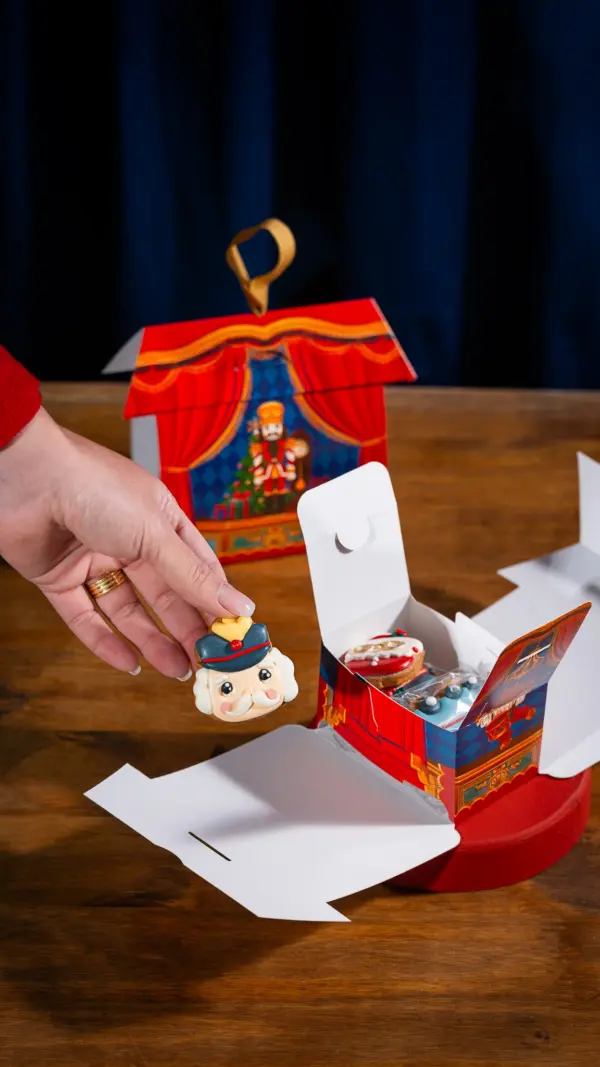 Caixa Casinha, ESPETÁCULO DE NATAL, pacote com 10 unidades