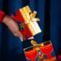 Caixa para trio de barras, ESPETÁCULO DE NATAL, pacote com 10 unidades