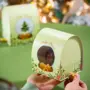 Caixa para mini panetone 100g, GLOBO DE NEVE, pacote com 10 unidades