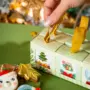 Caixa para Calendário do Advento 8 dias, GLOBO DE NEVE, pacote com 5 unidades