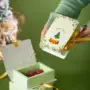 Caixa livro, GLOBO DE NEVE, pacote com 10 unidades