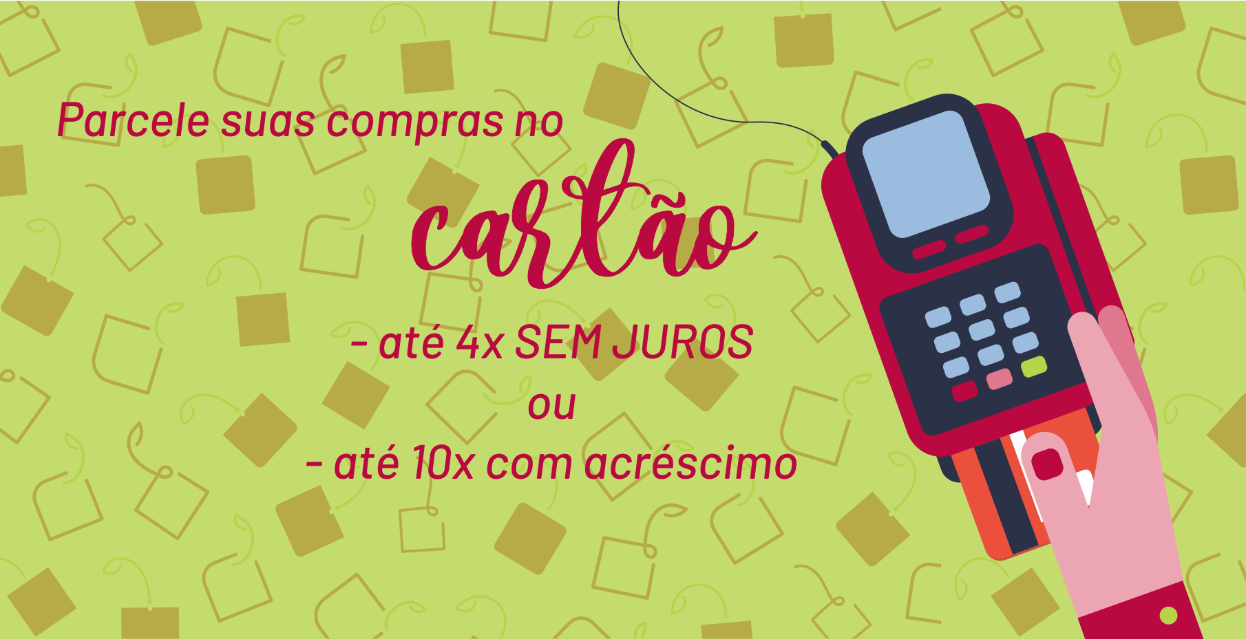 banner cartão